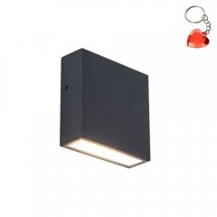 Lampa natynkowa ścienna LED 9,2W GEMINI XF 5104002012 Lutec