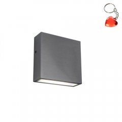 Lampa natynkowa ścienna LED 9,2W GEMINI XF 5104004001 Lutec