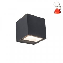Lampa natynkowa ścienna LED 9W GEMINI 5189114118 Lutec