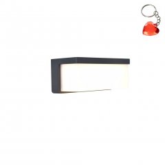 Lampa natynkowa ścienna LED 9W ZELNA HYBRID 6912401345 Lutec
