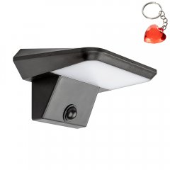 Lampa natynkowa ścienna solarna LED 10W z czujnikiem QESA 77005 Rabalux