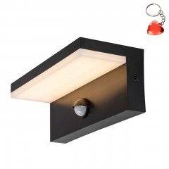 Lampa natynkowa ścienna z czujnikiem LED 9W ZARAGOZA 77115 Rabalux