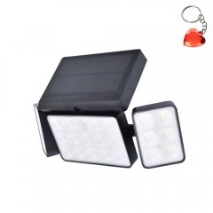 Lampa solarna natynkowa ścienna LED 13W TUDA 6935502330 Lutec