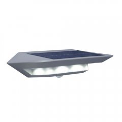 Lampa solarna zewnętrzna ścienna LED 2W z czujnikiem ruchu GHOST 6901401337 Lutec