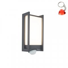 Lampa zewnętrzna LED 13W z czujnikiem ruchu QUBO 5193002118 Lutec