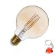 Żarówka glob LED E27 6,5W WW G95 AMBER 3791 TK Lighting