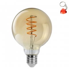 Żarówka GLOB LED E27 G95 4W WW FILAMENT 1419 Rabalux