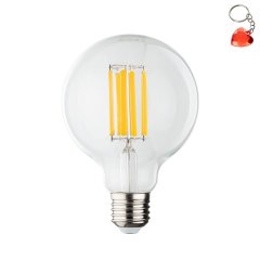 Żarówka glob ściemnialna LED E27 14W WW G95 CLEAR 18015 TK Lighting