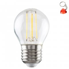 Żarówka kulka LED E27 G45 4,2W NW FILAMENT 1695 Rabalux