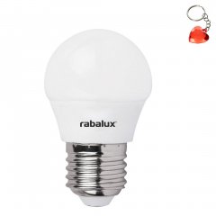 Żarówka kulka LED E27 G45 5W WW SMD 1615 Rabalux