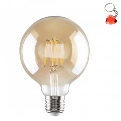 Żarówka kulka LED E27 G95 6W WW FILAMENT 1658 Rabalux