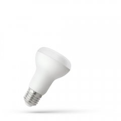 Żarówka LED E27 R-63 8W WW WOJ + 13990 Spectrum