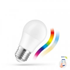 Żarówka LED Kulka 5W E27 Smart WOJ + 14515 Spectrum