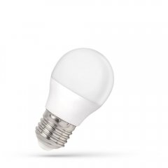 Żarówka LED Kulka E27 4W WW WOJ + 13032 Spectrum