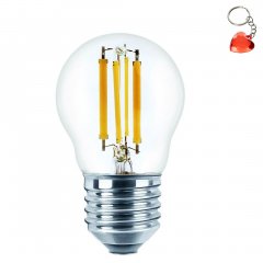 Żarówka LED kulka E27 G45 6W WW FILAMENT 2072 Rabalux