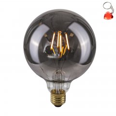 Żarówka LED Retro E27 4W 2200K G125 Smoke 801455 G125 Italux