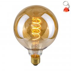 Żarówka LED Retro E27 4W 2200K G125-Spiral-Amber LDS-G125-SA G125 Italux