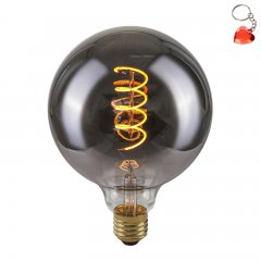Żarówka LED Retro E27 4W 2200K G125 Spiral Smoke 801553 G125 Italux