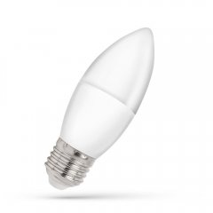 Żarówka LED Świecowa 1W E27 WW WOJ + 14454 Spectrum