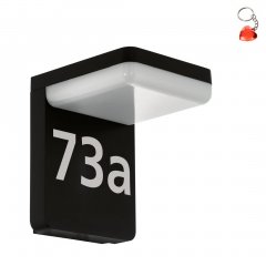 Kinkiet zewnętrzny LED 10W z numerem domu AMAROSI 98091 Eglo