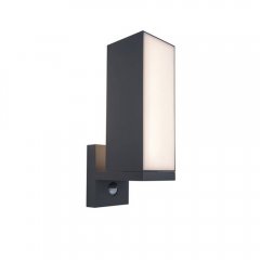 Kinkiet zewnętrzny LED 13W z czujnikiem ruchu CUBA 5193811118 Lutec