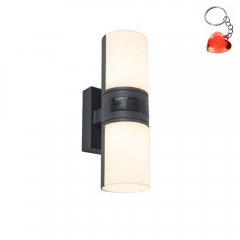Kinkiet zewnętrzny LED 15W z czujnikiem ruchu CYRA 5198102118 Lutec