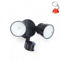 Kinkiet zewnętrzny LED 15W z czujnikiem ruchu SHRIMP 7622104330 Lutec