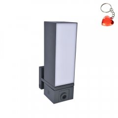 Kinkiet zewnętrzny LED 17W z kamerą CUBA 5193812118 Lutec