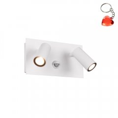 Kinkiet zewnętrzny LED 2x3,5W z czujnikiem ruchu TUNGA 222969231 Trio