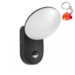 Kinkiet zewnętrzny LED 7W z czujnikiem MONTI 3K D-SENSOR OWL-6214-S-3K Italux