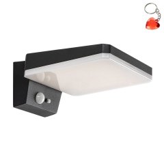 Kinkiet zewnętrzny solarny z czujnikiem LED 4,4W LASSET 77078 Rabalux