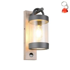 Kinkiet zewnętrzny z czujnikiem CUSTYRA DL135204169 Trio