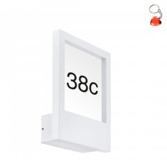 Kinkiet zewnętrzny z numerem domu MONTEROS 98143 Eglo