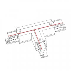 Łącznik zasilający typu "T" prawy do szynoprzewodu CTLS 8241 Nowodvorski