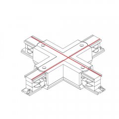Łącznik zasilający typu "X" do szynoprzewodu CTLS 8701 Nowodvorski