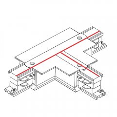 Łącznik zasilający wpuszczany typu "T" lewy do szynoprzewodu CTLS 8240 Nowodvorski