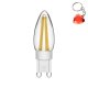 Żarówka LED 3W Milky G9 4000K DIMM 955-G9-FL-DIM-40K Italux