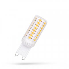 Żarówka LED G9 4,5W Premium CW WOJ + 14436 Spectrum