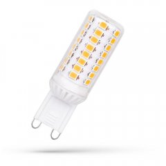 Żarówka LED G9 4,5W Premium NW WOJ + 14437 Spectrum