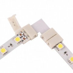 Złączka LED 10mm - kształt "L" EKPZ012 Eko-light