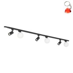 Zestaw jednofazowy z reflektorkami i kulami TRACER SET BLACK 132 10587 TK Lighting