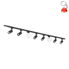 Zestaw jednofazowy z reflektorkami i kulami TRACER SET BLACK 59 10498 TK Lighting