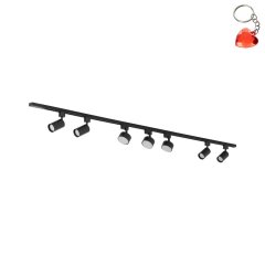 Zestaw jednofazowy z reflektorkami TRACER SET BLACK 1 10440 TK Lighting