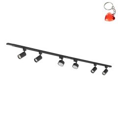 Zestaw jednofazowy z reflektorkami TRACER SET BLACK 130 10585 TK Lighting