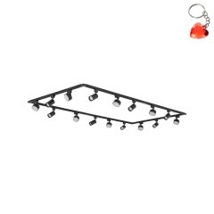 Zestaw jednofazowy z reflektorkami TRACER SET BLACK 29 10468 TK Lighting