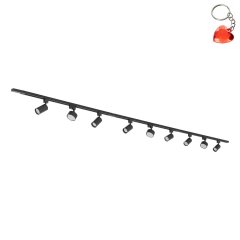 Zestaw jednofazowy z reflektorkami TRACER SET BLACK 53 10492 TK Lighting