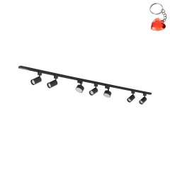 Zestaw jednofazowy z reflektorkami TRACER SET BLACK 9 10448 TK Lighting
