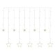 Sople gwiazdki IP44 115 LED 185x105cm ciepła biel DCGW12 EMOS