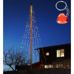 Zewnętrzny maszt światełkowy LED 10,8W 360p WW ECOLIGHT 700807 Markslojd