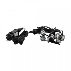 Lampki zewnętrzna dogruntowe LED 9x0,4W SPINETOLI 98184 Eglo